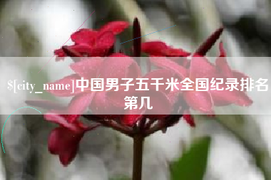 黔西南中国男子五千米全国纪录排名第几