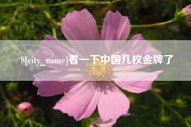 黔西南看一下中国几枚金牌了