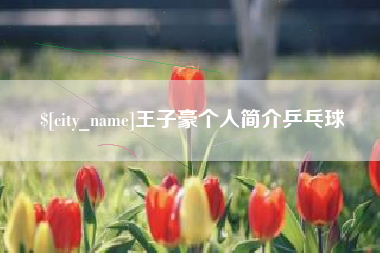 黔西南王子豪个人简介乒乓球