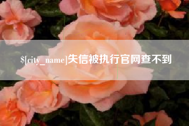 黔西南失信被执行官网查不到
