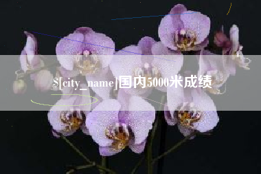 黔西南国内5000米成绩