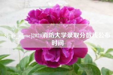 黔西南2024消防大学录取分数线公布时间