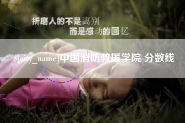黔西南中国消防救援学院 分数线