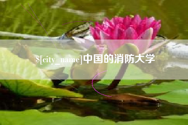 黔西南中国的消防大学