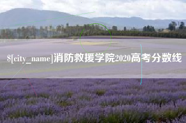 黔西南消防救援学院2020高考分数线