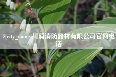 黔西南川消消防器材有限公司官网电话