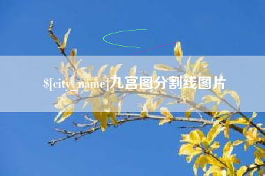 黔西南九宫图分割线图片