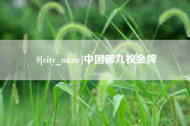 黔西南中国哪九枚金牌