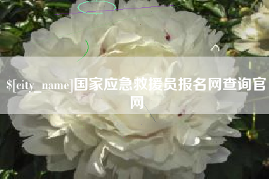 黔西南国家应急救援员报名网查询官网